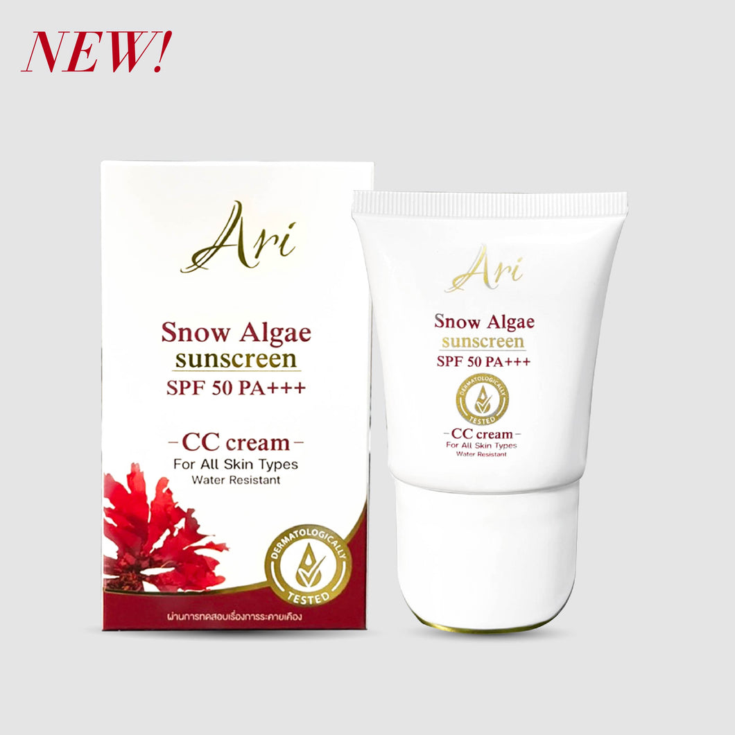 Ari Snow Algae Sunscreen 30g.